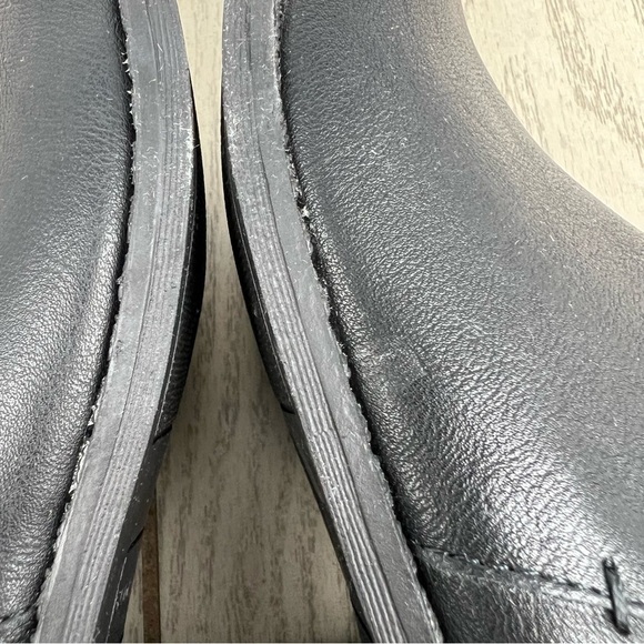 Sun + Stone Women's Cadee Ankle Booties 6.5 Black Faux Leather $50 - Picture 4 of 10